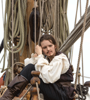 Young Will Turner-sometimes aboard White Pearl