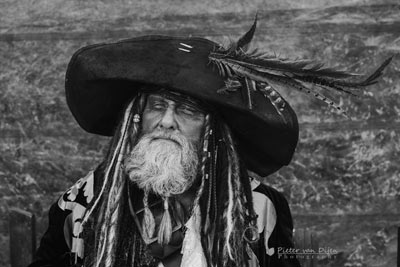 Captain Teague b/w (Photo:Pieter van Dijen)